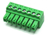 7 Way 3.81mm Euroblock (Phoenix-Type) Male Connector 2EDGK