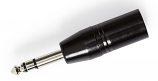 XLR 3 pin Male to 6.3mm Stereo Male Adaptor XLR 3 pin Male to 6.3mm Stereo Male Adaptor