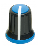 Rean Blue Coded 15mm Knob for splined 6mm spindles Rean Blue Coded 15mm Knob for splined 6mm spindles