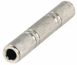 Stereo 6.3mm Nickel Plated Jack Plug Coupler Stereo 6.3mm Nickel Plated Jack Plug Coupler